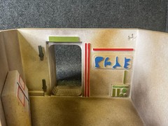 custom made Star Wars inspired entrance way Tatooine / Cantina doorway plastic