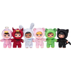 MGA Bratz Bratziez Bling Seriez Shiny Clothes Keychain Doll Charm Gift New