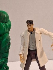 The Incredible Hulk “Gamma Punch Hulk W/ Bruce Banner” Figures 2004 ToyBiz