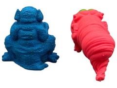 Lot 1994 Kenner Real Ghostbusters H2 Ghost Bottom Half & Boo-Zooka Mini Shoot