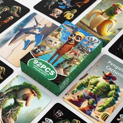 178PCS Brainrot Party Set – Collectible Figures, Cards, Stickers, Keychains & Br