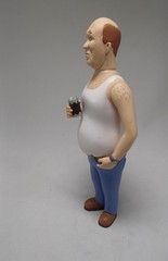 VHTF! 2002 King of the Hill toy BILL DAUTERIVE action figure ToyCom hank bobby
