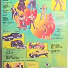 The Shadow Transforming Lamont Cranston Action Figure w/ Snap-On Armor & Pistol