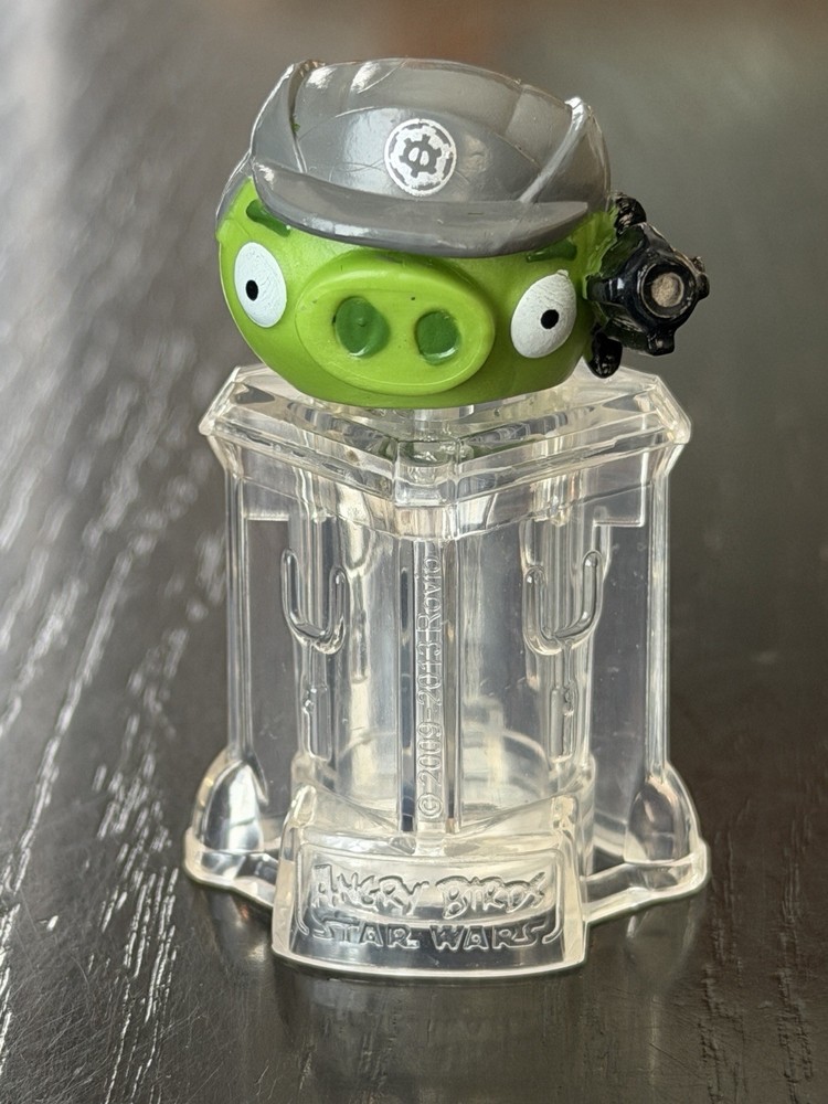 Angry Birds Star Wars Rebels Telepods Imperial Officer Pig With Stand QR Code