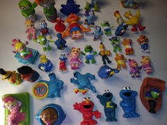 Vintage To Modern Sesame Street Mixed Toy Lot Sale Kermit Elmo Big Bird Oscar
