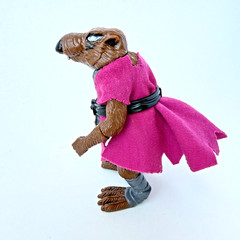 1988 TMNT Original Splinter with accessories and 10 card back – Pre-Owned