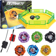 X Stadium Arena Set with 6 Spinning Tops & 2 Launchers, Battle Toy Ages 6+ | X A