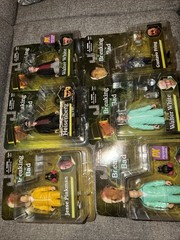 Breaking Bad Mezco Lot of 6 Action Figure Set Collection.