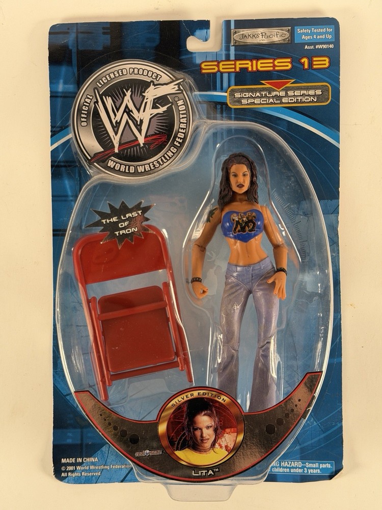 Jakks Pacific WWF LITA Action Figure Rebellion Series 4 2001 NEW