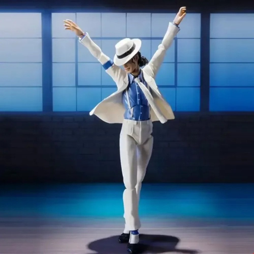 Michael Jackson Smooth Criminal Moonwalk Action Figure Model Toys Free Ship