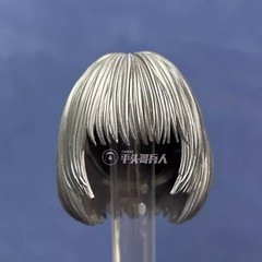 1/6 Female Bangs Hairstyles Short Hair Covers Model For 12″ Action Figure Body