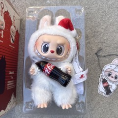 POP MART The Monsters Labubu Coca-Cola Plush Authentic Opened Box Surprise Shake