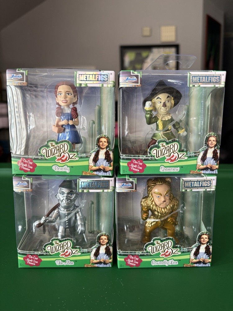 Wizard of oz – Metalfigs (Complete Set of 4 Figures)