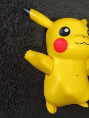 Pokemon Train and Play Deluxe Pikachu 4.5″ Interactive Figure – Tested & Works