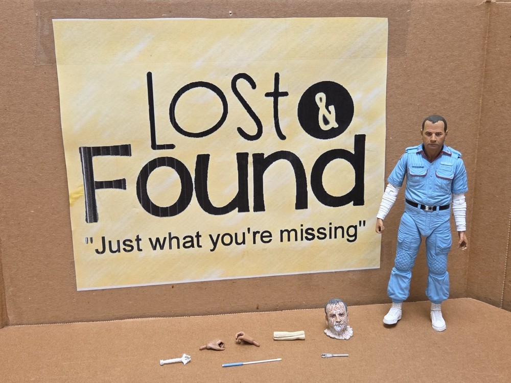 NECA Alien Ash 40th Anniversary 7″ Action Figure Missing Pieces * SEE PICS