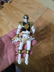 Power Ranger Lightning Collection Mighty Morphin White RANGER NIB & 3 LOOSE