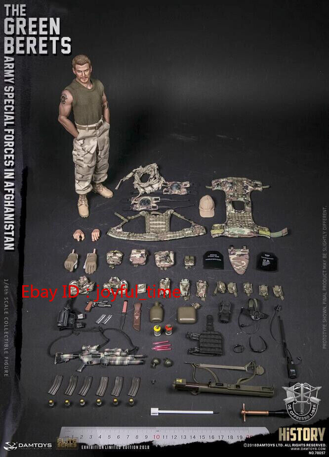 DAMTOYS 1/6 The Green Berets of US Army Special Forces In Afghanistan DAM78057