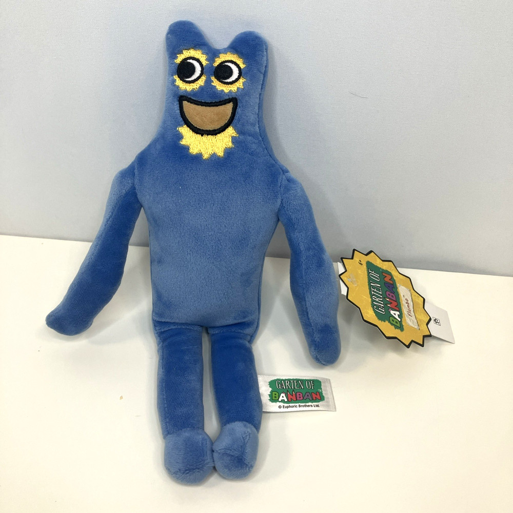 Garten Of BanBan FLUMBO 10″ The Mascot Game Blue Plush 2025 Brand New NWT