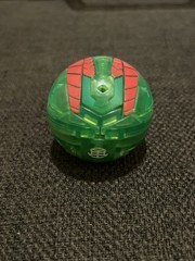 Bakugan Battle Brawlers Percival Neon Green Translucent Ventus 620G Good Cond