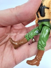 GI JOE COMANDOS EM ACAO FORCA BRUTA CORONEL CORAGEM w/ FILE CARD BRAZIL ESTRELA