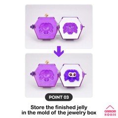Catch Teenieping Soft Jelly 4 Characters Friends Jelly Figure DIY Kit Korean Toy