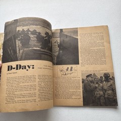 Vintage GI Joe Command Post Yearbook Magazine 1967 Action Reading For Boys