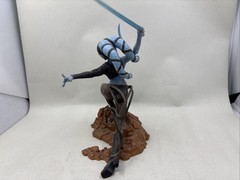Star Wars Unleashed Aayla Secura Sculpture Figure Hasbro 2004