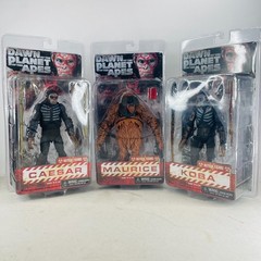 Dawn of The Planet of The Apes Caesar Koba Maurice Figures Toys Gift – 3 Pcs Set