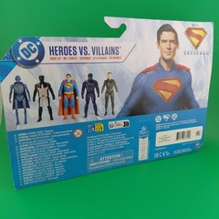 DC Spin Master Superman Heroes vs Villains 3″ Figure 5 Pack Mr Terrific Movie