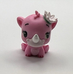 Hatchimals CollEGGtible Figure Rhino Petal Path Flower Spring Pink Silver Wings