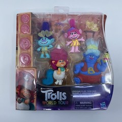 Trolls World Tour Lonesome Flats Tour Pack 4 Figures New In Box DreamWorks