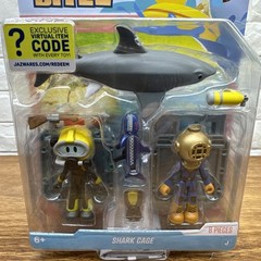 DEVSERIES Game Pack w/ Code Shark Bite 2: Shark Cage Diver Sea Diver 3-Pack New
