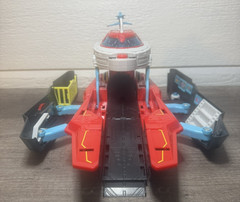 Paw Patrol Mighty Movie Pup Squad Aircraft Carrier HQ Car Vehicle