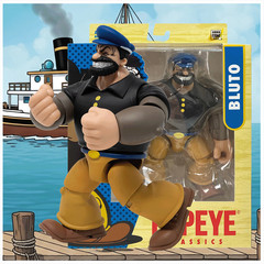 Bluto Action Figure – Popeye Classics Action Figure: Boss Fight Studio Llc
