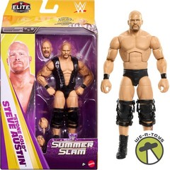 WWE Elite Collection Stone Cold Steve Austin Summer Slam w BAF Figure Mattel​​​