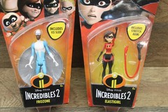 The Incredibles 2 Frozone & Ice Sled Action Figure Samuel L. Jackson & More