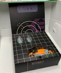 KUBRICK TRON MEDICOM TOY SET (A). TRON YORI LIGHT CYCLE.