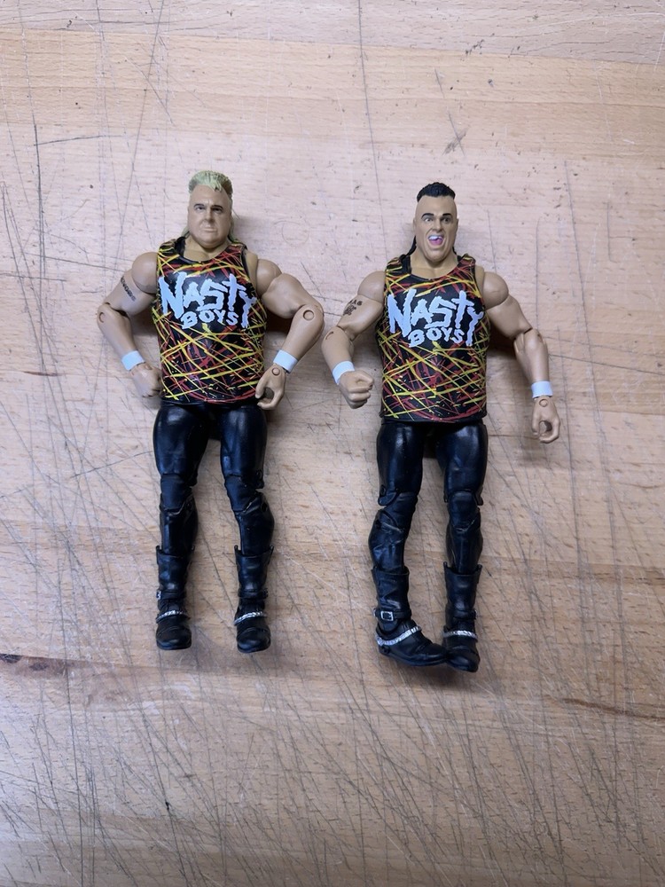 WWE Mattel Elite – Jerry Sags Brian Knobbs Nasty Boys Figures – Series 42