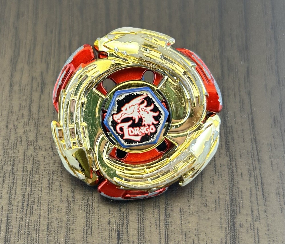 Lightning L-Drago 100HF Gold Red Beyblade HASBRO METAL FUSION