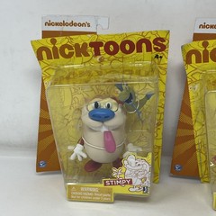 2012 Jazwares Nickelodeon’s Nicktoons Ren & Stimpy Figure Set New Box Damage