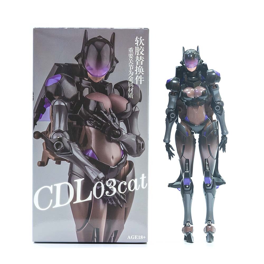 New CDL CDL-03 CAT Catwoman Version Arcee with Upgrade Kit Action Figure toy