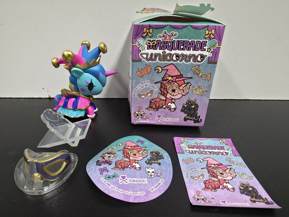 Tokidoki Unicorno Masquerade Imperial Jester Blind Box Figure NEW