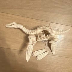 Kenner Bone Age Complete Action System T Rex Triceratops Plesior Codus Dynacus++