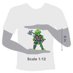 Boss Fight Studio Triax Skiver Saurozoic Warriors Action Figure IN STOCK USA
