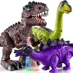 JUKUDAHU Dinosaur Toys for Kids 3 4 5 6 7 8 Years Old – Electronic Walking Di…