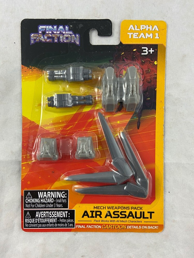 Final Faction – Alpha Team 1 – Mech Weapons Pack – Air Assault – NEW