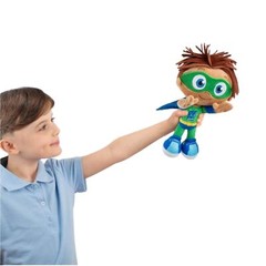 Super Why! Plush Whyatt Beanstall Doll Wyatt Green Willy Super Readers Licensed