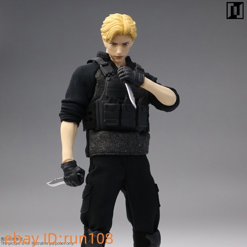 Mirrfig MF002 Yellow/white Skin Deluxe Ver. 1/12 Lean Male Action Figure Body