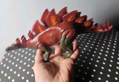 EvezBeadz Stegosaurus Dinosaur Action Figure Toy KG22119Y Indonesia Jurassic