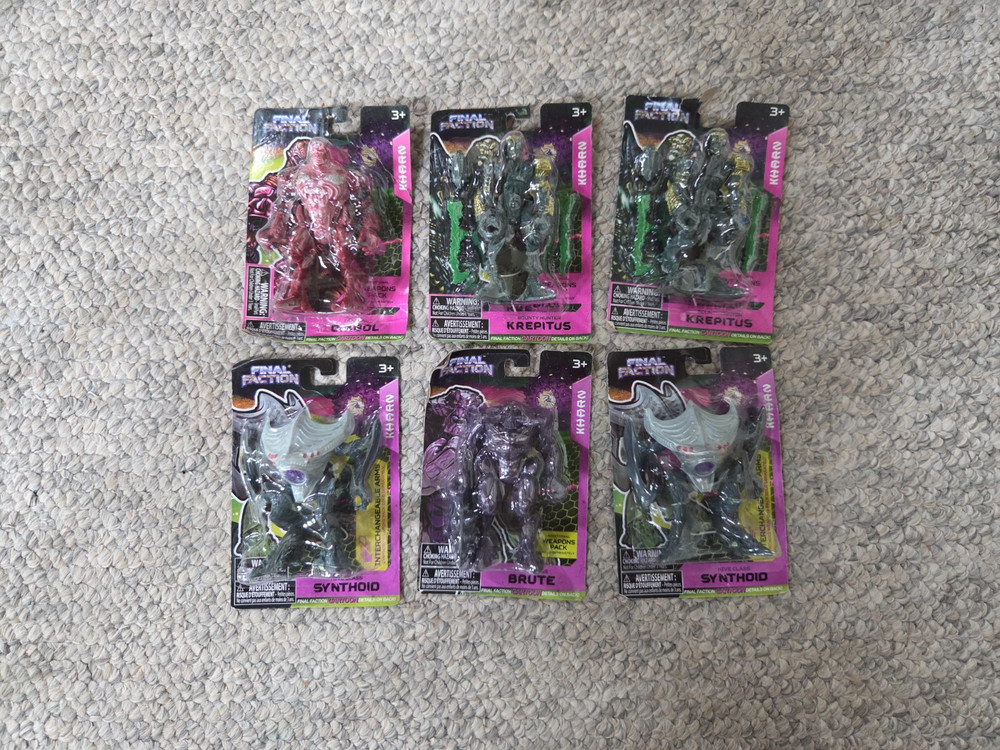 Final Faction Kharn Army Builder Lot of 6 Synthoid Brute Kreptus Sealed
